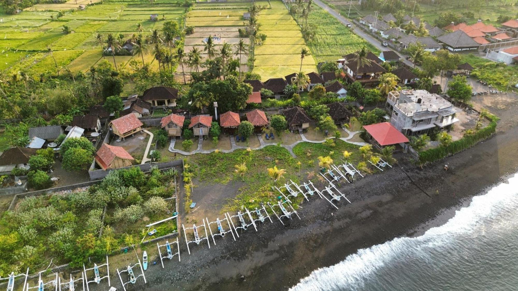Yogi Beach Cabin Amed Eksteriør bilde